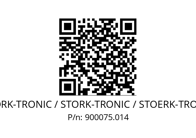   STÖRK-TRONIC / STORK-TRONIC / STOERK-TRONIC 900075.014