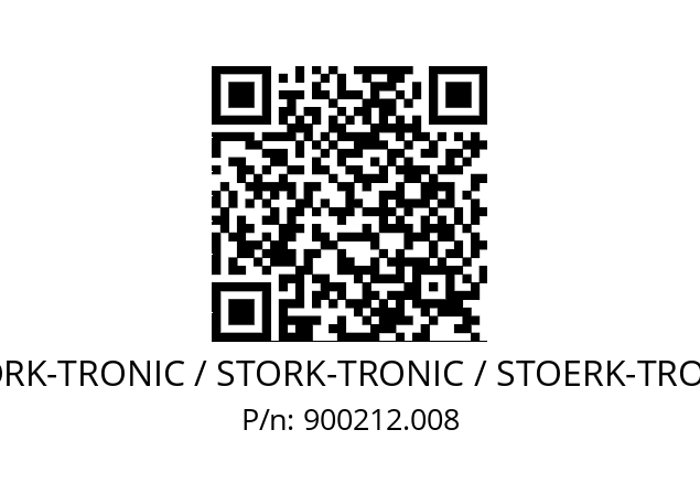   STÖRK-TRONIC / STORK-TRONIC / STOERK-TRONIC 900212.008