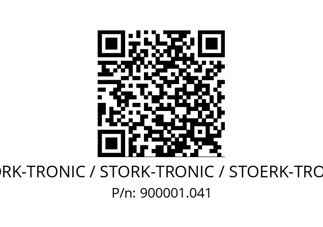   STÖRK-TRONIC / STORK-TRONIC / STOERK-TRONIC 900001.041