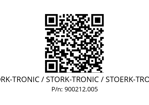   STÖRK-TRONIC / STORK-TRONIC / STOERK-TRONIC 900212.005