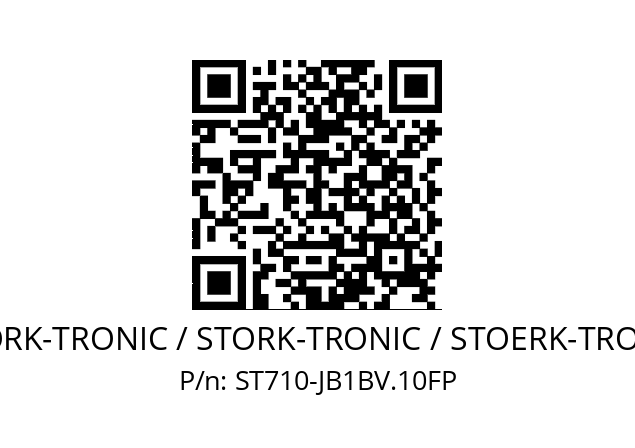   STÖRK-TRONIC / STORK-TRONIC / STOERK-TRONIC ST710-JB1BV.10FP