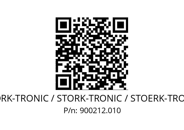   STÖRK-TRONIC / STORK-TRONIC / STOERK-TRONIC 900212.010