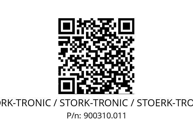   STÖRK-TRONIC / STORK-TRONIC / STOERK-TRONIC 900310.011