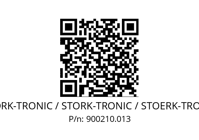   STÖRK-TRONIC / STORK-TRONIC / STOERK-TRONIC 900210.013