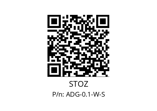   STOZ ADG-0.1-W-S