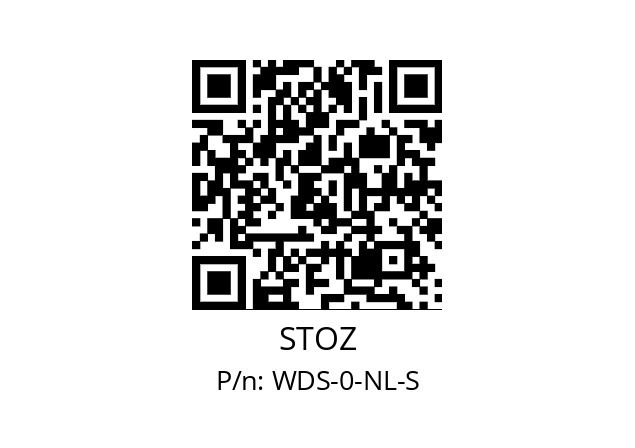   STOZ WDS-0-NL-S