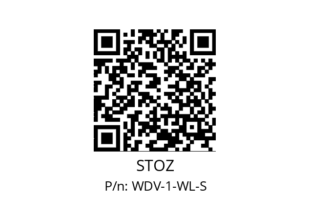   STOZ WDV-1-WL-S