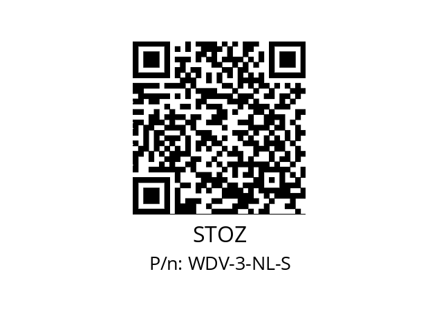   STOZ WDV-3-NL-S