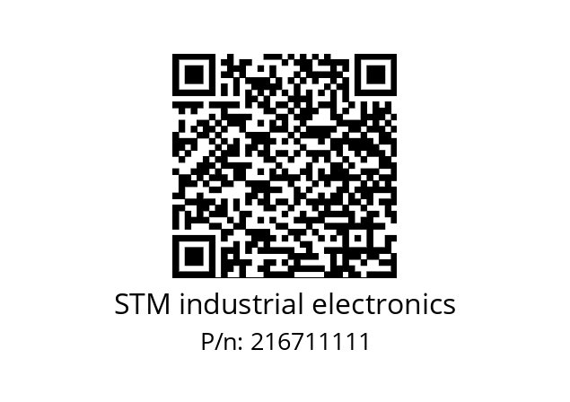   STM industrial electronics 216711111