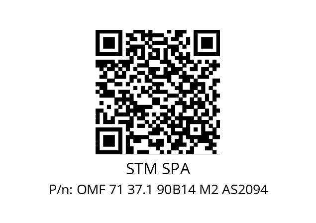   STM SPA OMF 71 37.1 90B14 M2 AS2094