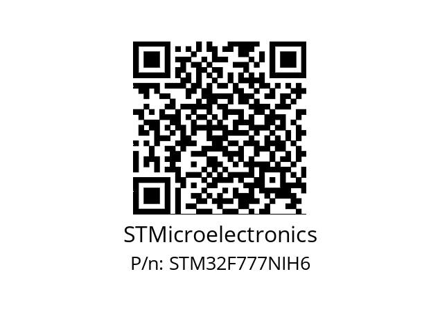   STMicroelectronics STM32F777NIH6