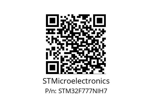   STMicroelectronics STM32F777NIH7