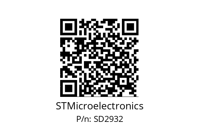   STMicroelectronics SD2932