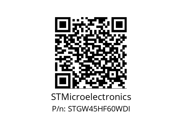   STMicroelectronics STGW45HF60WDI