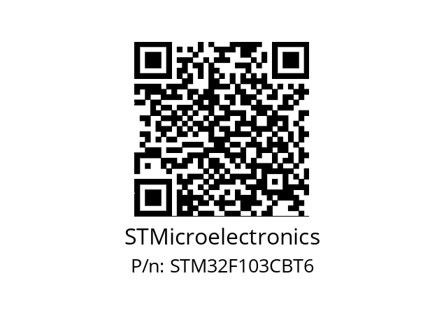   STMicroelectronics STM32F103CBT6