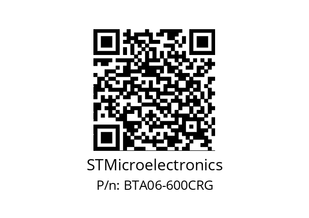   STMicroelectronics BTA06-600CRG