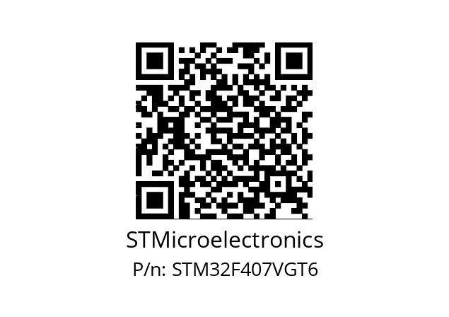   STMicroelectronics STM32F407VGT6