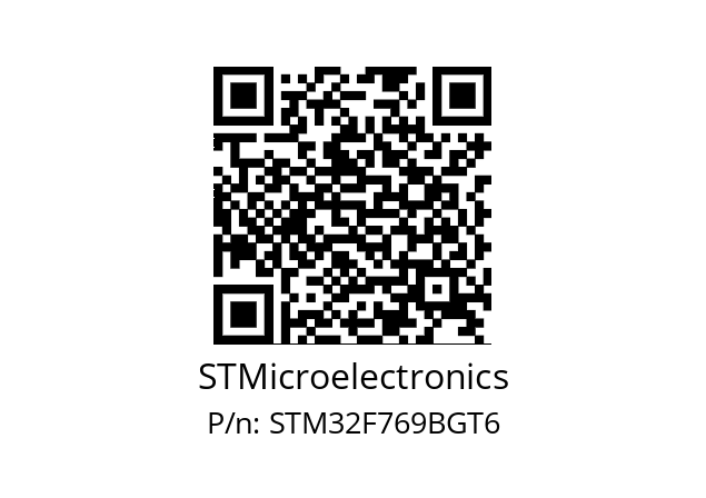   STMicroelectronics STM32F769BGT6