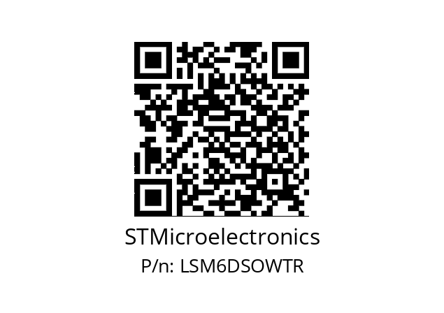   STMicroelectronics LSM6DSOWTR