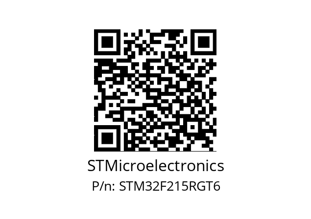   STMicroelectronics STM32F215RGT6