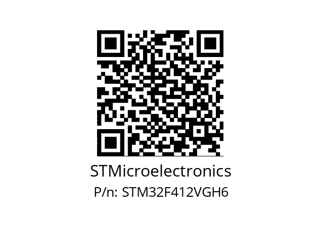   STMicroelectronics STM32F412VGH6