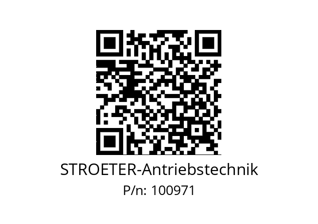   STROETER-Antriebstechnik 100971