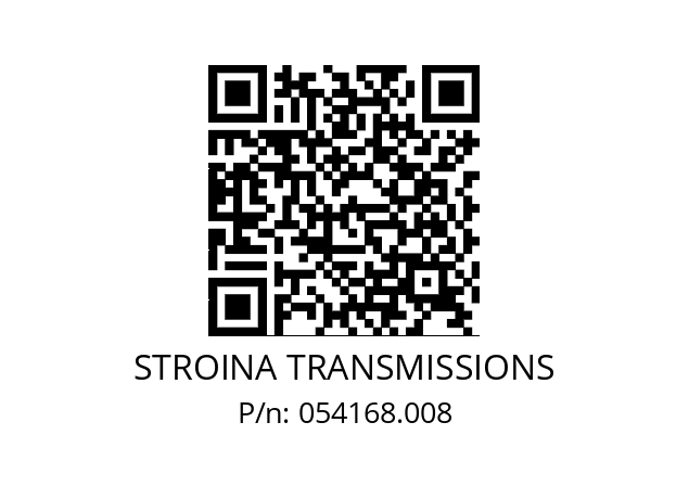   STROINA TRANSMISSIONS 054168.008