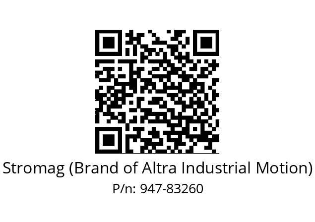   Stromag (Brand of Altra Industrial Motion) 947-83260