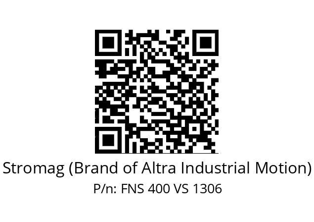   Stromag (Brand of Altra Industrial Motion) FNS 400 VS 1306