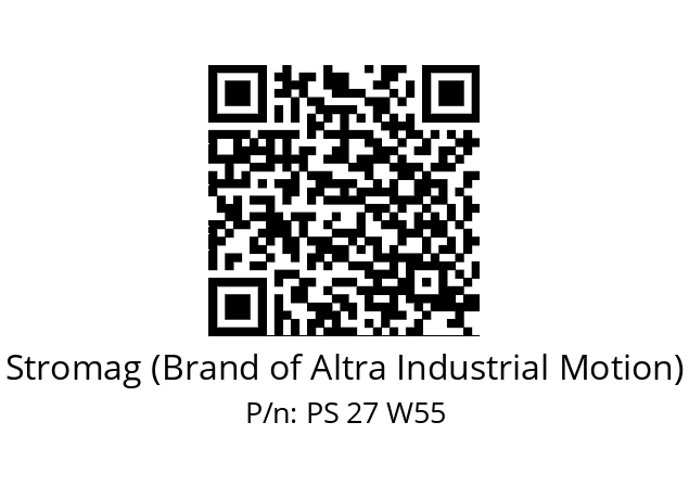   Stromag (Brand of Altra Industrial Motion) PS 27 W55