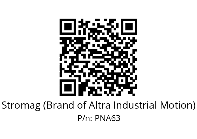   Stromag (Brand of Altra Industrial Motion) PNA63