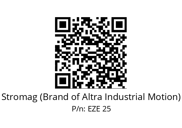   Stromag (Brand of Altra Industrial Motion) EZE 25