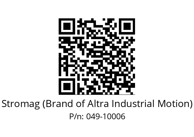   Stromag (Brand of Altra Industrial Motion) 049-10006