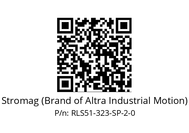   Stromag (Brand of Altra Industrial Motion) RLS51-323-SP-2-0