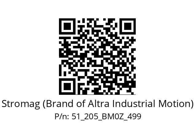   Stromag (Brand of Altra Industrial Motion) 51_205_BM0Z_499