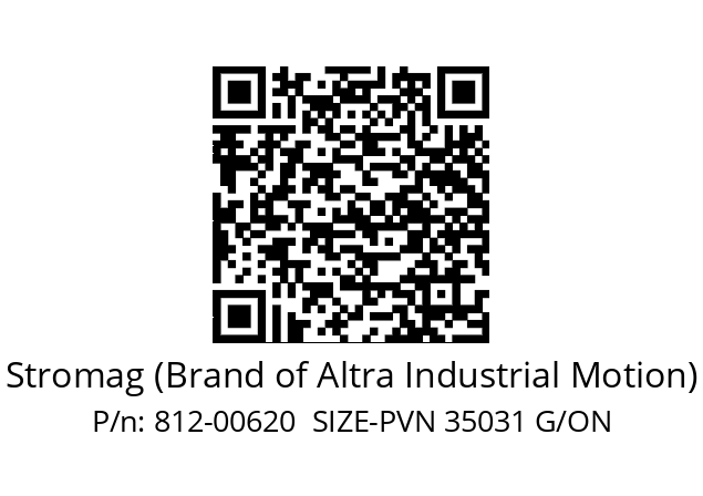   Stromag (Brand of Altra Industrial Motion) 812-00620  SIZE-PVN 35031 G/ON