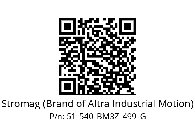   Stromag (Brand of Altra Industrial Motion) 51_540_BM3Z_499_G