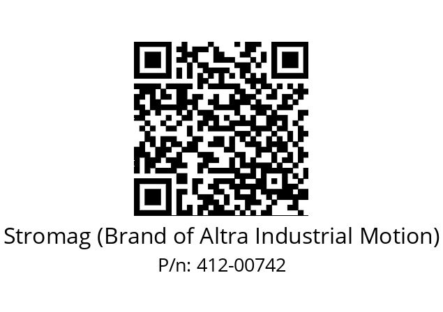   Stromag (Brand of Altra Industrial Motion) 412-00742