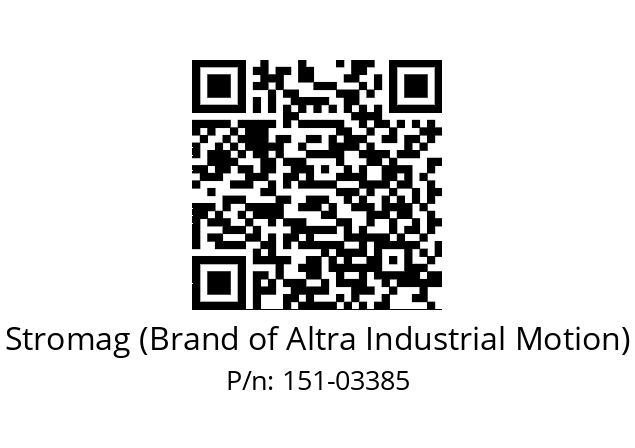   Stromag (Brand of Altra Industrial Motion) 151-03385