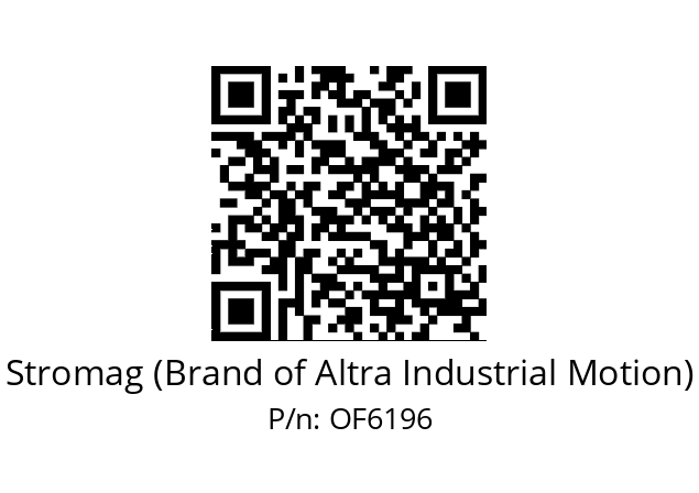   Stromag (Brand of Altra Industrial Motion) OF6196