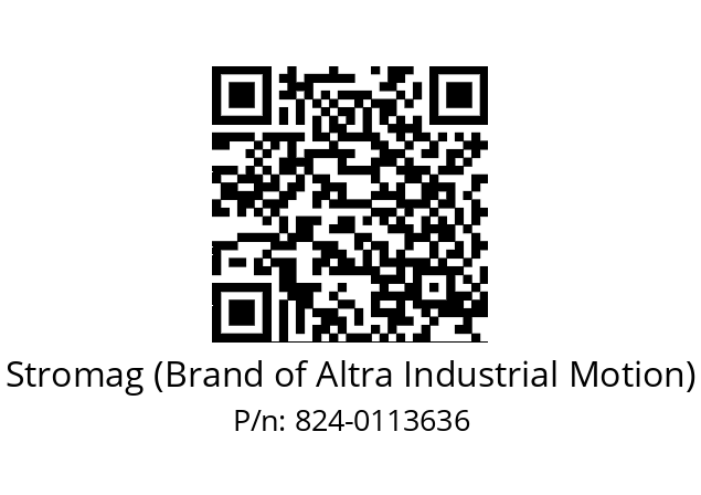   Stromag (Brand of Altra Industrial Motion) 824-0113636