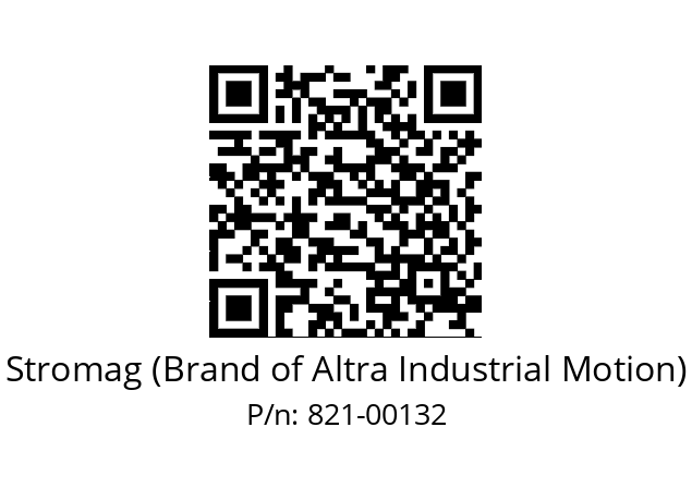   Stromag (Brand of Altra Industrial Motion) 821-00132