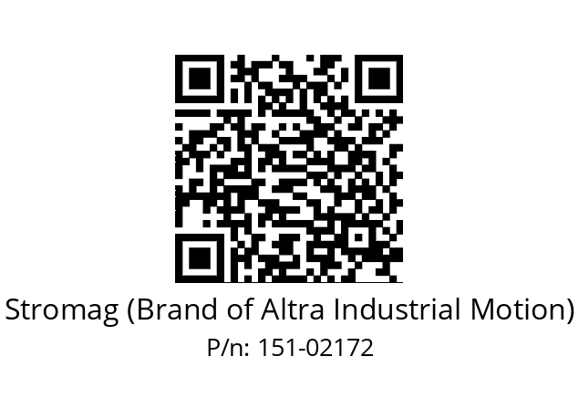   Stromag (Brand of Altra Industrial Motion) 151-02172