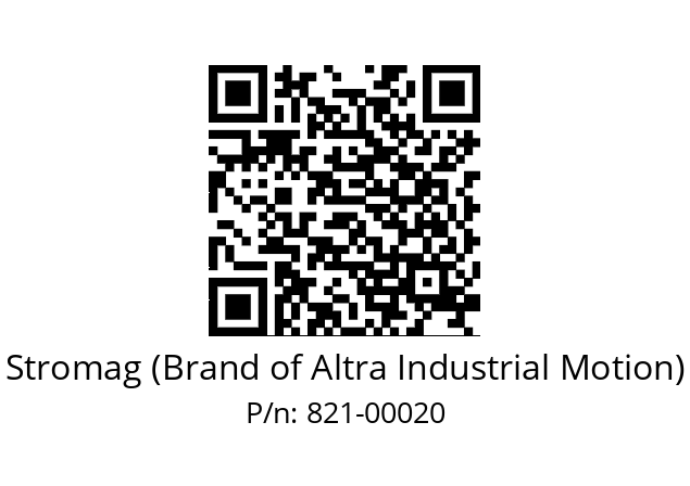   Stromag (Brand of Altra Industrial Motion) 821-00020