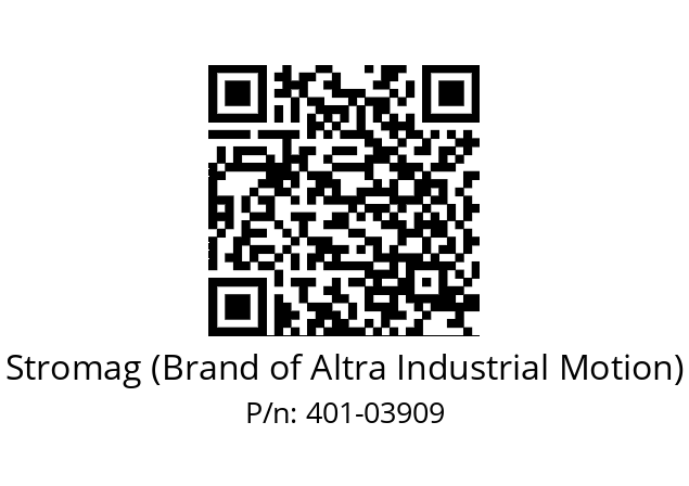   Stromag (Brand of Altra Industrial Motion) 401-03909