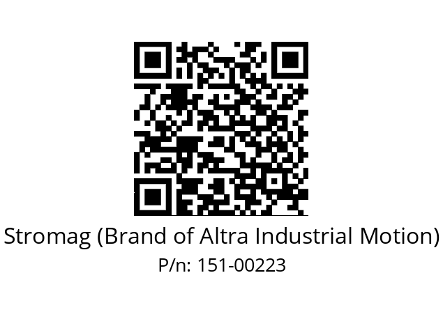   Stromag (Brand of Altra Industrial Motion) 151-00223