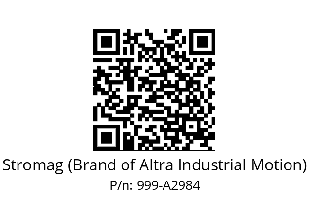   Stromag (Brand of Altra Industrial Motion) 999-A2984