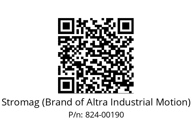   Stromag (Brand of Altra Industrial Motion) 824-00190