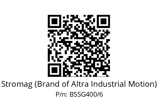   Stromag (Brand of Altra Industrial Motion) BSSG400/6