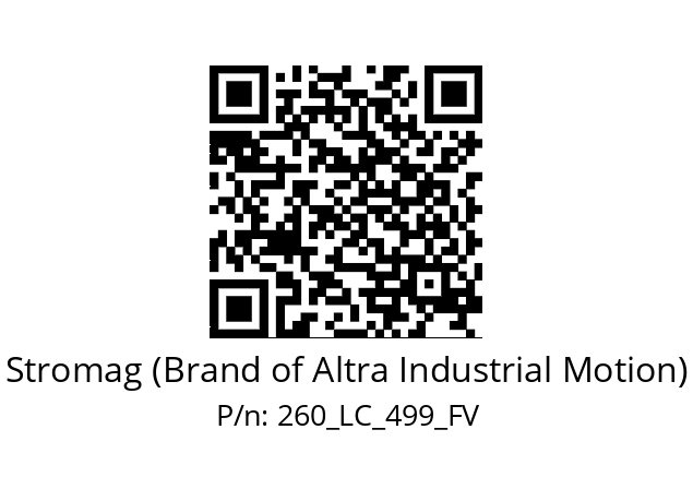   Stromag (Brand of Altra Industrial Motion) 260_LC_499_FV